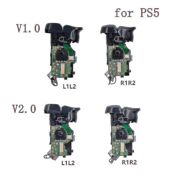Vänster Höger Axelknappar - för PS5 L1 L2 - R1 R2 Trigger Styrenhet Kretskort - yuhao V1