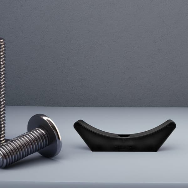 4 stk. lite hantelstativ med hul design, vektstangholder