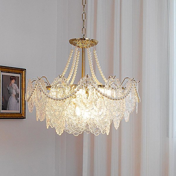 60cm Unik Design Chandelier Metall Elektropläterad Modern