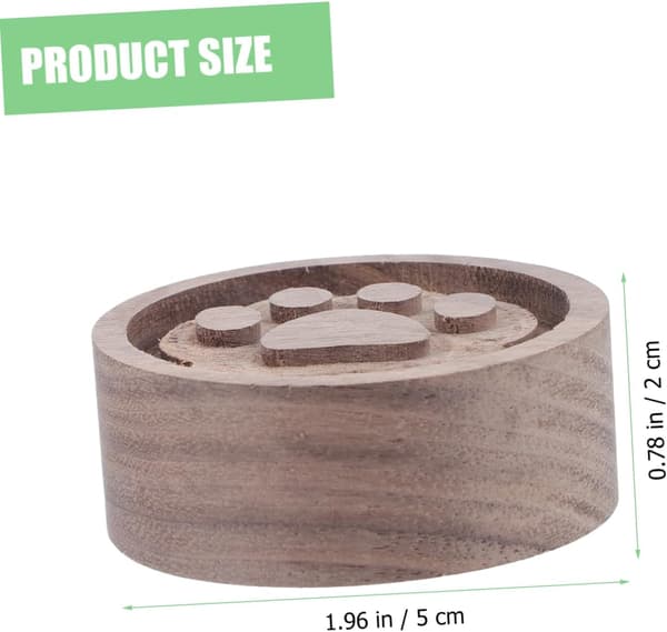 4 stk. eterisk oljediffuser i tre, naturlig aromaterapi-diffuser