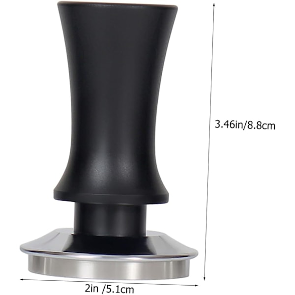 Manuell Tamper Bönpress Verktyg Solid Espressopress 51mm Rostfritt Stål Kaffetamper