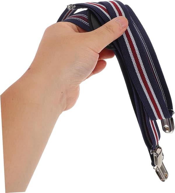 2 stk stribede seler elastiske tynde mode kvinder afslappet unisex
