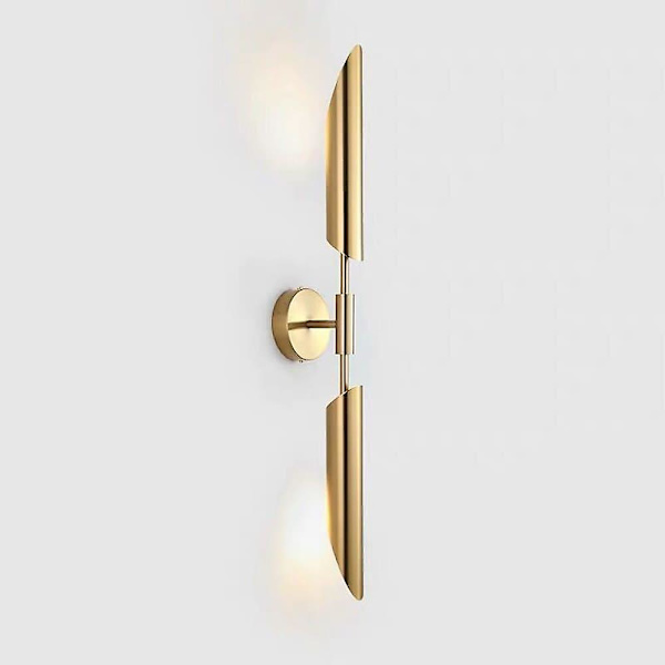 LED Vägglampor Sänglampa Guld Modern Nordisk