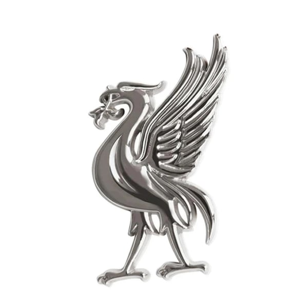 Creative Bird Car Sticker Emblem Liverpool Fc League Football Club Team Logo Liverbird Symbol Badge Selvklæbende Bil Sticker Silver