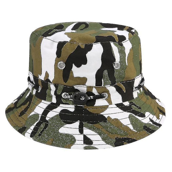 Hinkhatt för Män Kvinnor Unisex Strand Solhattar Street Headwear Fiskare Utomhuskeps Sommar Panama Justerbar Resekeps C7