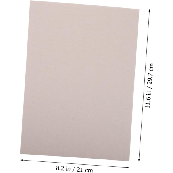 Utsøkt håndverk DIY papp for gutter og jenter 10 stk pakke A4 størrelse 3mm tykk for kunst