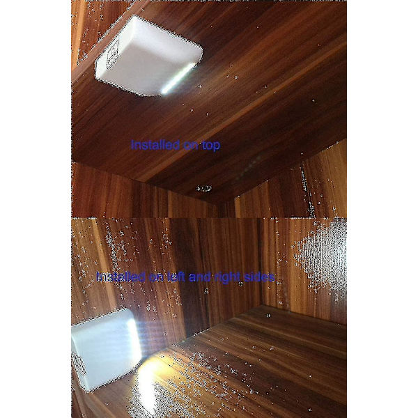 4-pack Skåpsbelysning med Ljussensor LED-lampa för Köksskåp, Vardagsrum - Nattlampa