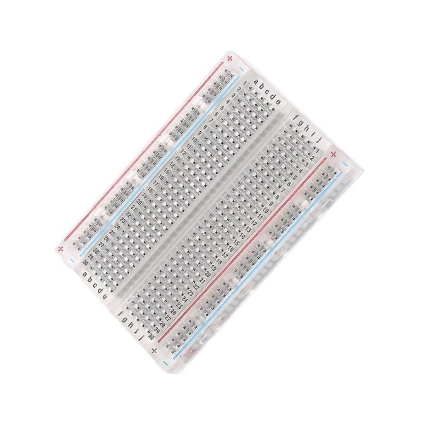 Miniatyr Transparent Loddefri Brødbrett 400 Kontakter