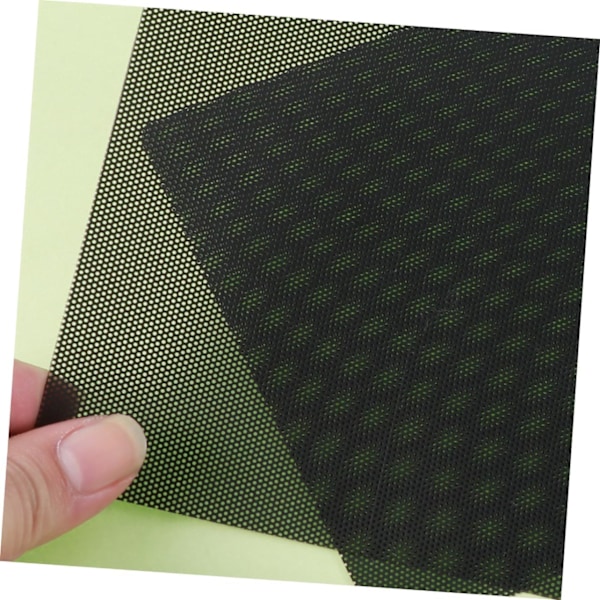 2 kpl PVC-tietokoneen pölysuodatinverkko työpöytäkoneen tuulettimelle 14x14cm