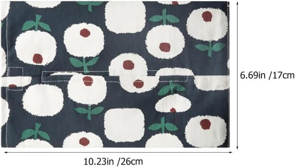 Husholdningsservietboks Bordplade Servietbeholder Ren Bomuldsmateriale Design