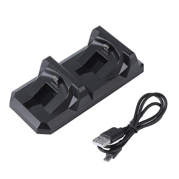Dobbel Ladestasjon for PS4 Trådløs Kontroller