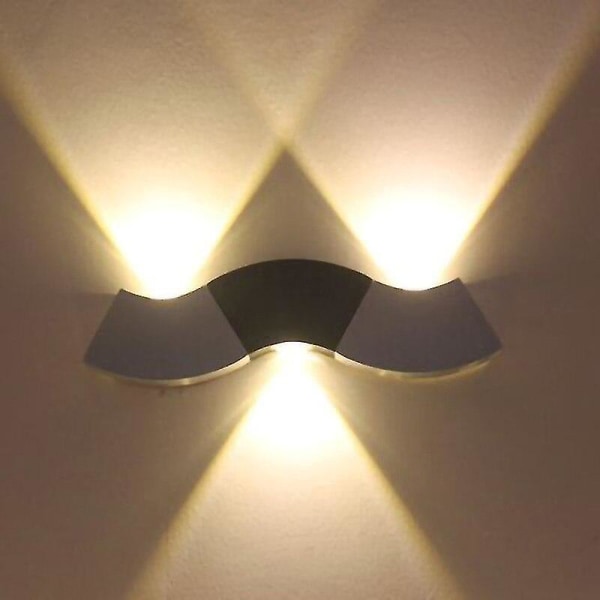 3W LED Vægslampe Sengelampe Soveværelse Trappe Varmt Lys