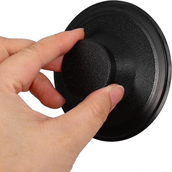 Kjøkkenvaskstopper Vaskpluggstopper Gummi Solid Pålitelig Tetning Forhindrer Lukt Elegant Design Svart