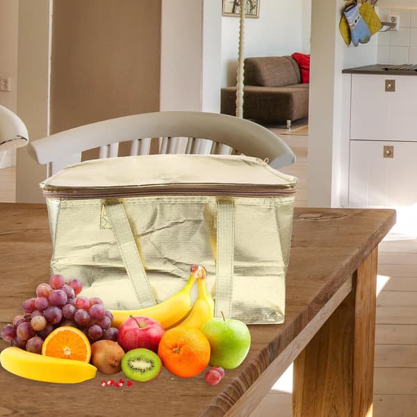 Isolert pose Takeout Termisk pose Perlebomull Kompositt Aluminium Isolasjonslag Varmebevaring Enkel