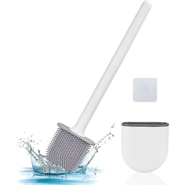 Brush Holder Set Bathroom Deep-cleaning Bendable Head