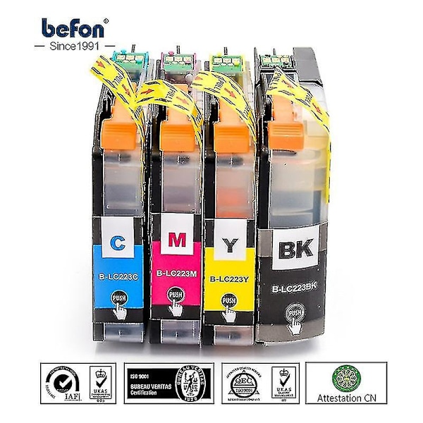 223 Blekkpatronerstatning for Brother LC223 LC 223 LC223bk Blekkpatron for DCP-J4120dw MFC-J4420dw/j4620dw 4625dw 5320dw