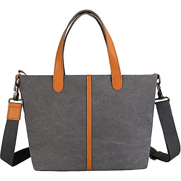 Canvas Crossbody Väskor För Kvinnor Vintage Nylon Canvas Axelväska Mode Dam Axelväska Tote