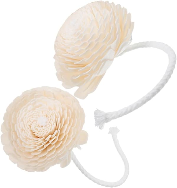 2st Diffuser Reed Diffusers för Hemdoft Ersättning Faux Blomsterdekor