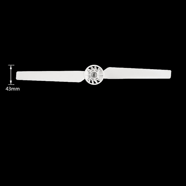 2 stk. 13 tommer ABS Propeller til Yuneec Q500 Rød Hvid