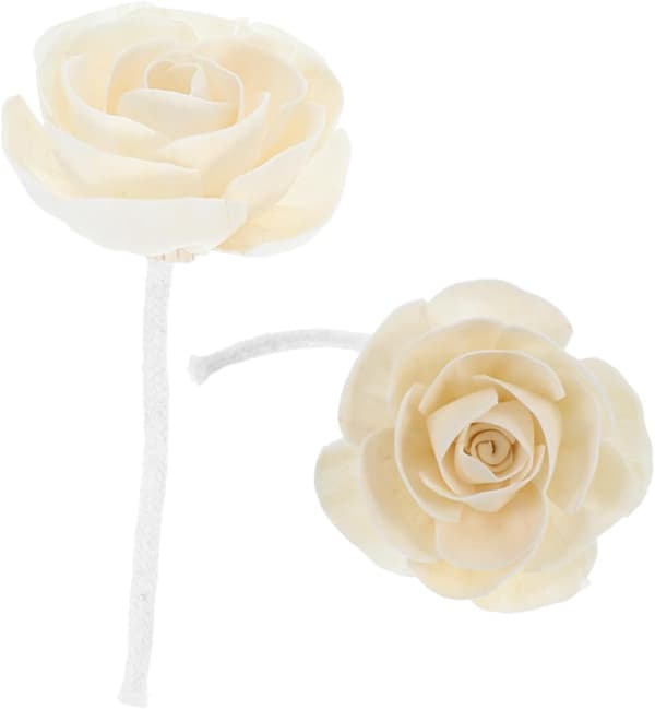 Blomsterdiffusor 2 st eteriska oljor vinstockar blommig veke med bomullsrep