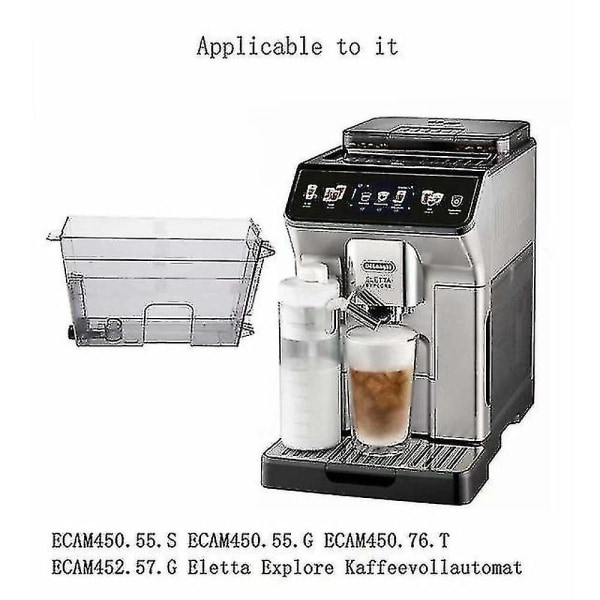 Lämplig för Delong helautomatisk kaffemaskin (ecam450.55.s/ecam450.55.g/ecam450.76t/ecam452.57.g) Vattentanktillbehör