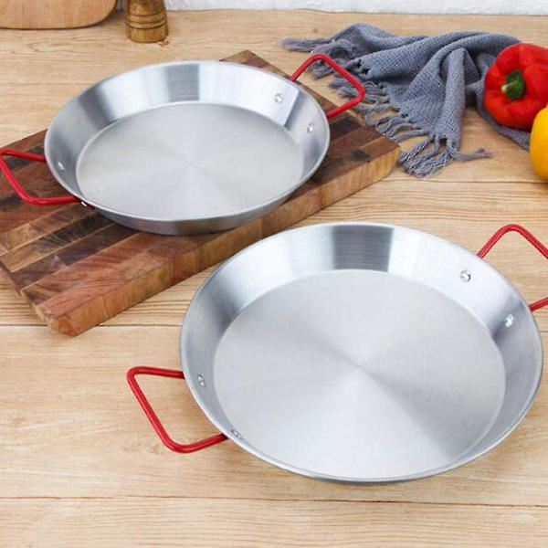 Punakahvainen Ruostumattomasta Teräksestä Valmistettu Meriruokapaistinpannu Pastan Paistamiseen 22cm