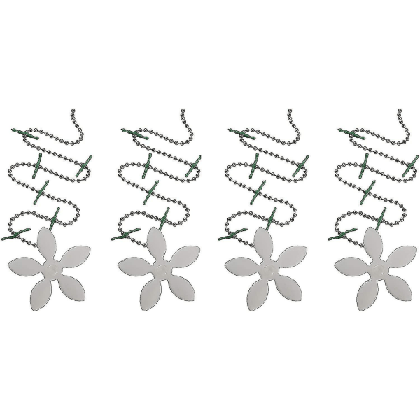 Duschavloppsfilter som setts i Shark Tank, Engångshårskydd, Blomma, 4-pack