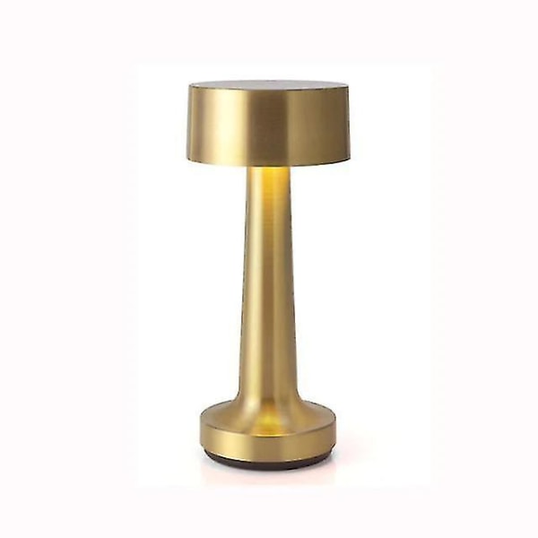 Touch Sensor Bar oppladbar bordlampe Golden
