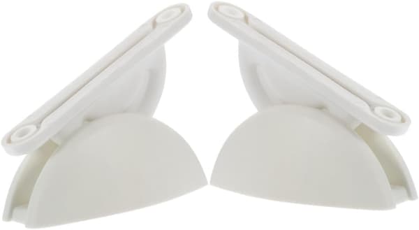 Nylon Husbilsdörrhållare 2st Husbilsdörrspärr Vit för Husbilstillbehör