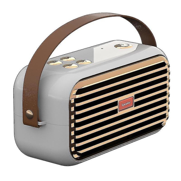 Bluetooth-högtalare Retro Trådlös Liten Stereo Prydnadsföremål Högtalare Funky Presenter