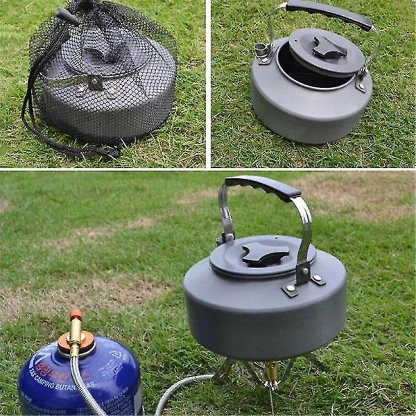 1,1L Campingkokare Utomhus Kaffekokare Campingporslin