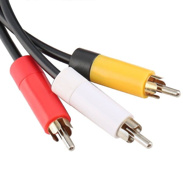 1,8 m Audio Video AV RCA Composite Kabel til Xbox 360