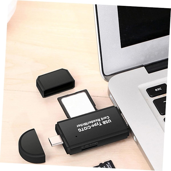 Micro Usb-läsare Usb c Minnesläsare Usb-c-läsare Laptop-omvandlare Multifunktionell läsare