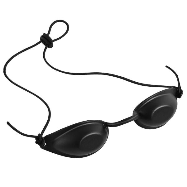 2 sæt Solarie Øjenbeskyttelse Øjenbeskyttelsesskærme Beskyttelsesbriller Safety Eye Protector UV øjenmasker