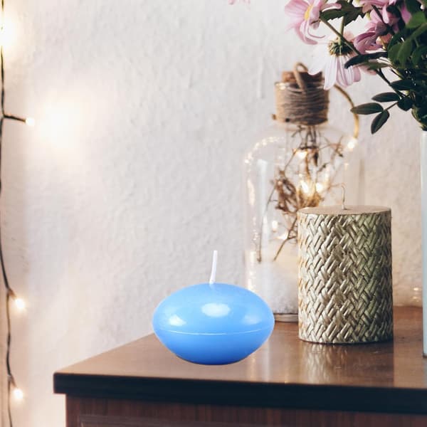 Flytende stearinlysform Oval solid plastform for DIY duftlys laging til bryllup og familiefester