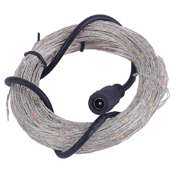 20m 200LED Silvertrådsslinga Julbelysning Utomhus