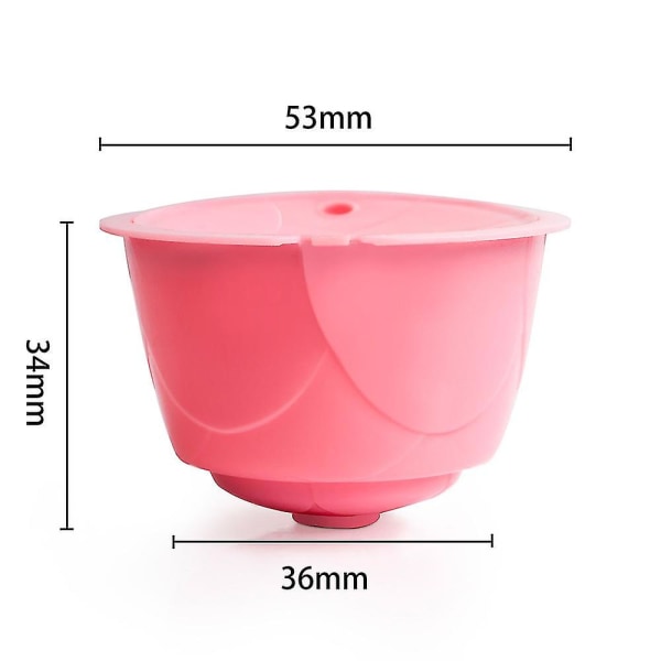 Återfyllningsbara kaffekapslar, 3-pack, återanvändbara kaffefilter