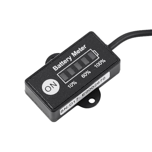 Blybatteri-drivstoffmålerindikator 12V SLA AGM