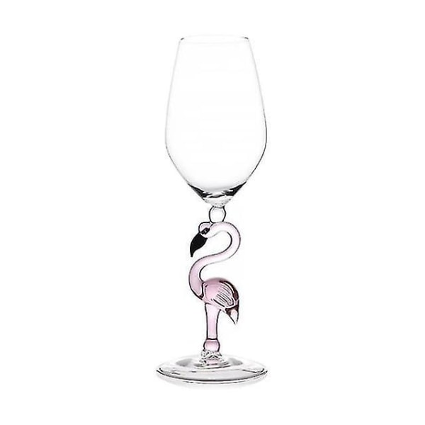 1 kpl 330 ml Flamingo Shape Wine Glass Home Bar Restaurant