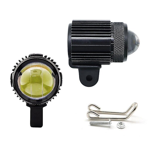Sumuvalot LED-pistevalot Sumuvalot LED-moottoripyörän etuvalo LED-pistevalo musta (2 kpl)