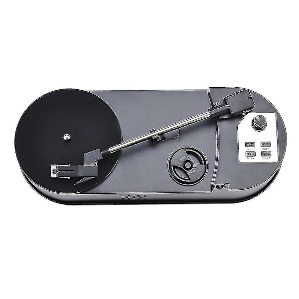 Mini Vinylspelare Grammofon Direkt Rotation U-Disk Mp3 Hastighet 33