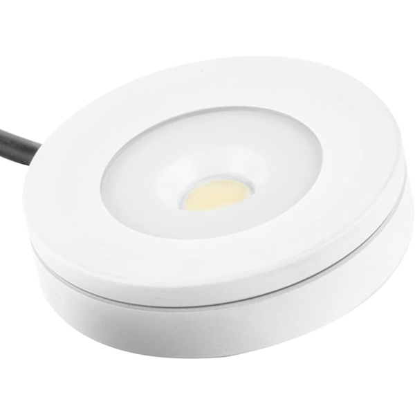 LED-kaapin valaisin, kylpyhuoneen ja veran valot, 3W COB himmennettävä IP65 vedenkestävä, pintaan asennettava alumiininen kattospottivalo näyttöjen, käytävien ja vaatekaappien valaistukseen