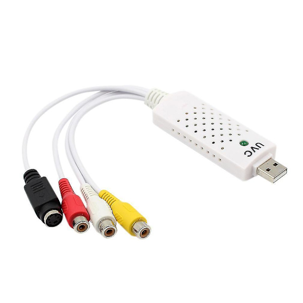 Usb2.0 Video TV-tuner DVD Lyd Capture Card Adapter Win7/8