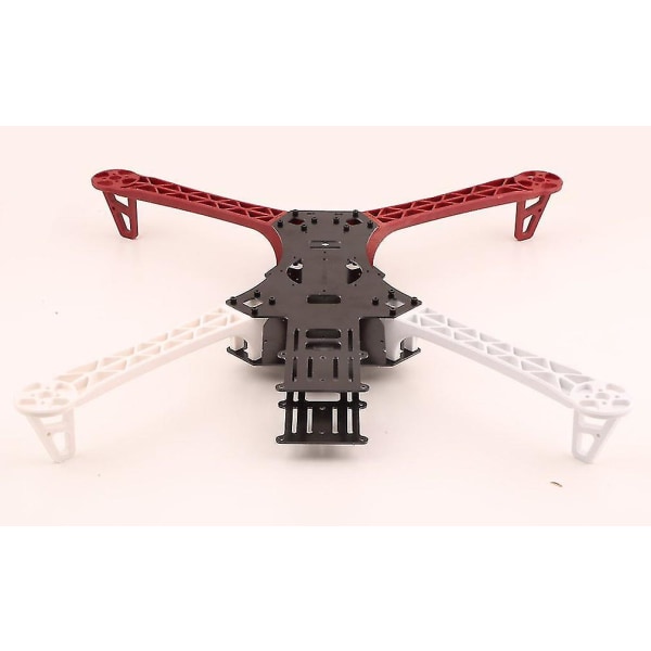 F450 Quadcopter Ram Kit Uppgraderingställ Vit Röd