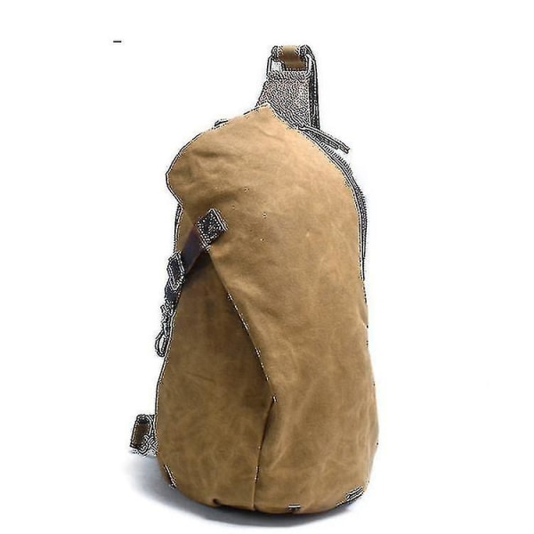 Vattentät Vintage Bröstryggsäck För Män Och Kvinnor