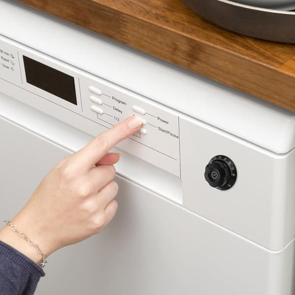 2st Bell Reminder Switch Knopp Mekanisk Nedräkningstimer Matlagningstimer Påminnelse Manuell Matlagning Plast