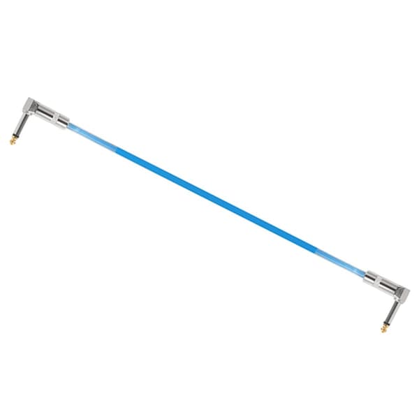 30 cm 6,35 mm gitarrpatchkablar instrumentkabel gitarrsladd med PVC-kopparmaterial