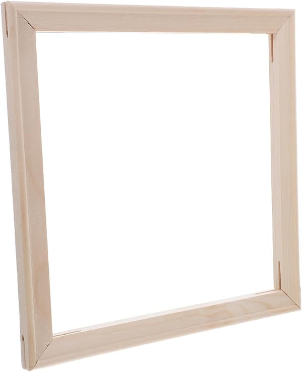 Massiv treramme for DIY-lerret, uferdig tremateriale