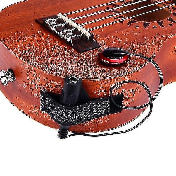 Akustisk Piezo Kontaktmikrofon Pickup för Gitarr Violin Mandolin Ukulele 1st
