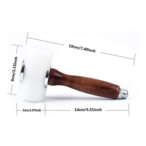 Leather Carving Hammer Diy Käsintehdyt nahkatyökalut